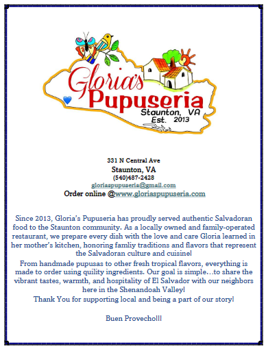 Gloria's Pupuseria