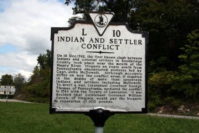 Indian and Settler Conflict